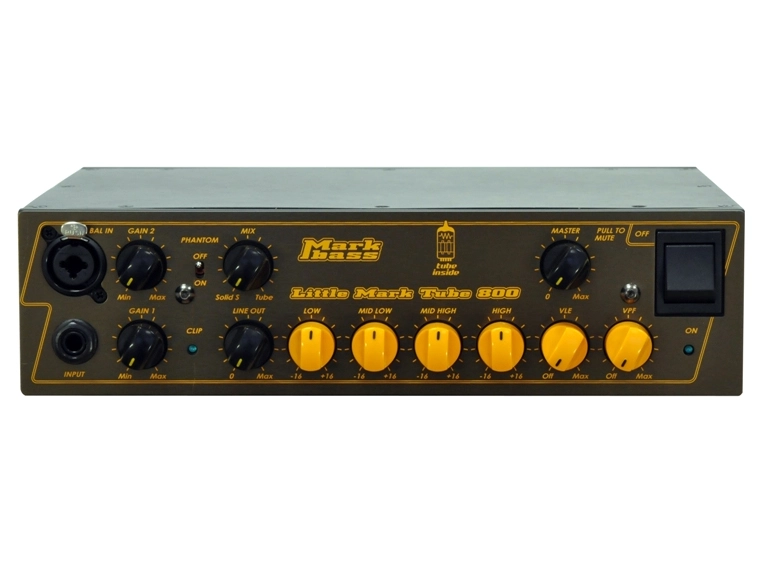 MarkBass Little Mark Tube 800 topp 800W@4/500W@8 